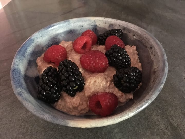 Cold Oatmeal
