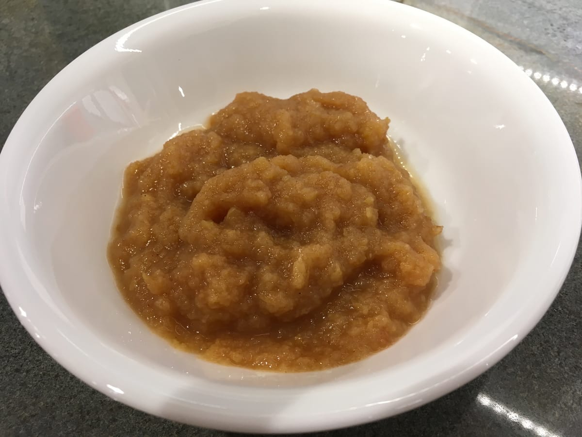 Applesauce from scratch