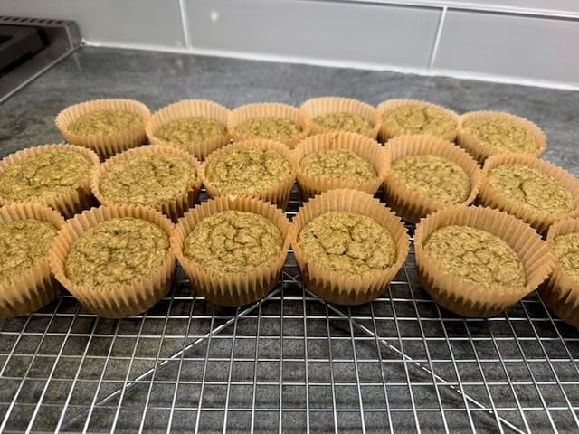 Photo of Banana Spinach Muffins